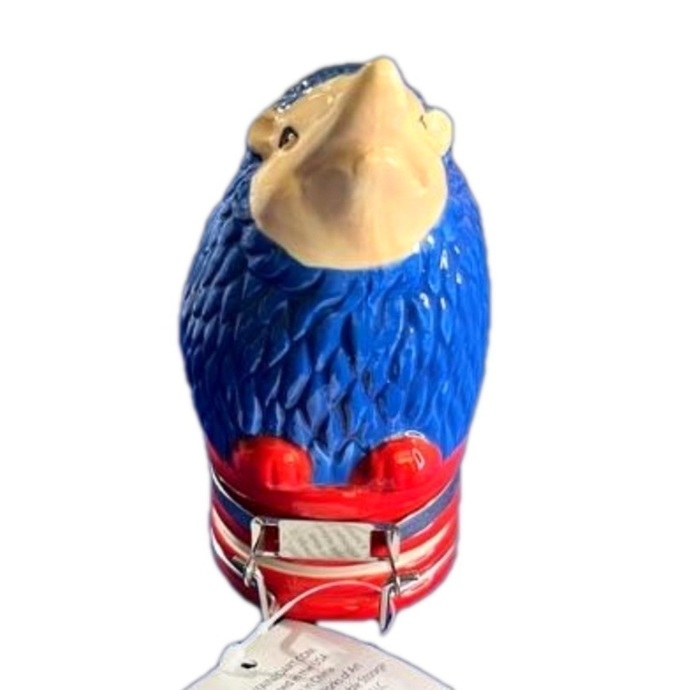 Contained Art Blue Hedgehog Ceramic Jar - Picture 4 of 14